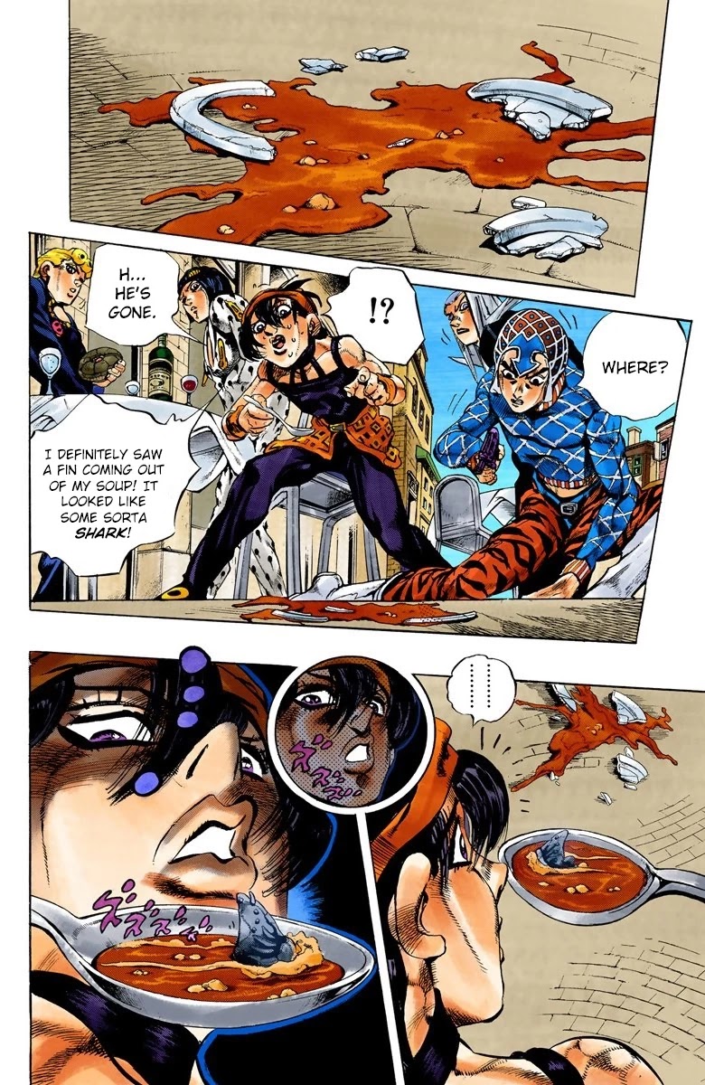JoJo's Bizarre Adventure Part 5 - Vento Aureo (Official Colored) chapter 86 page 4