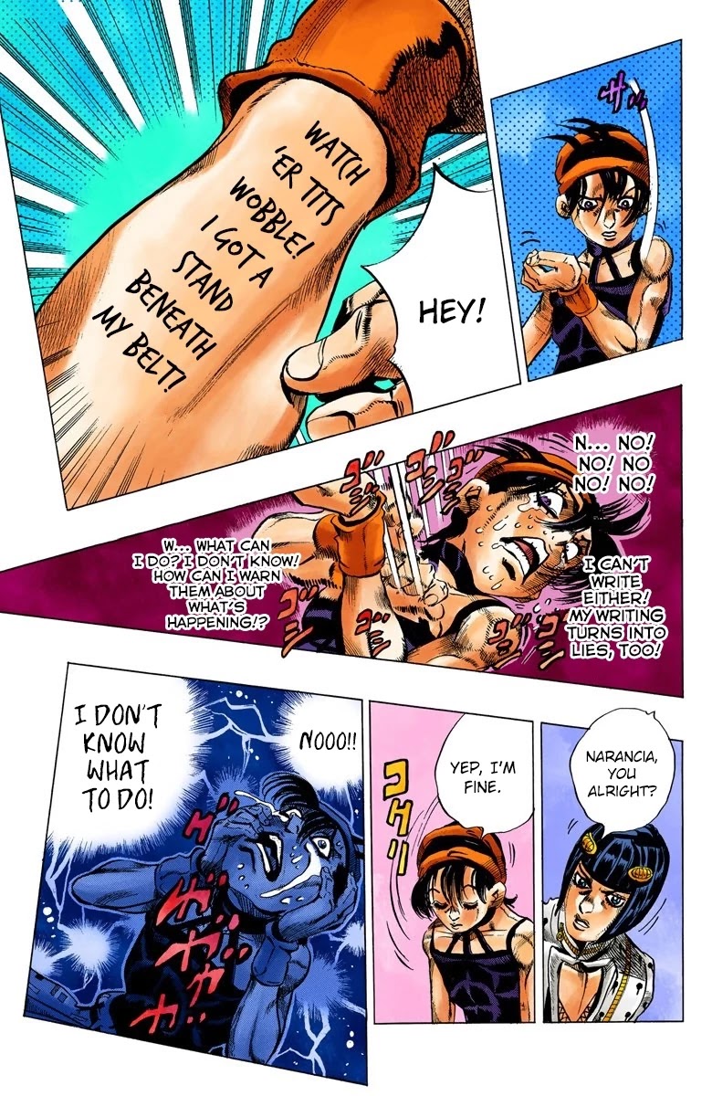 JoJo's Bizarre Adventure Part 5 - Vento Aureo (Official Colored) chapter 87 page 15
