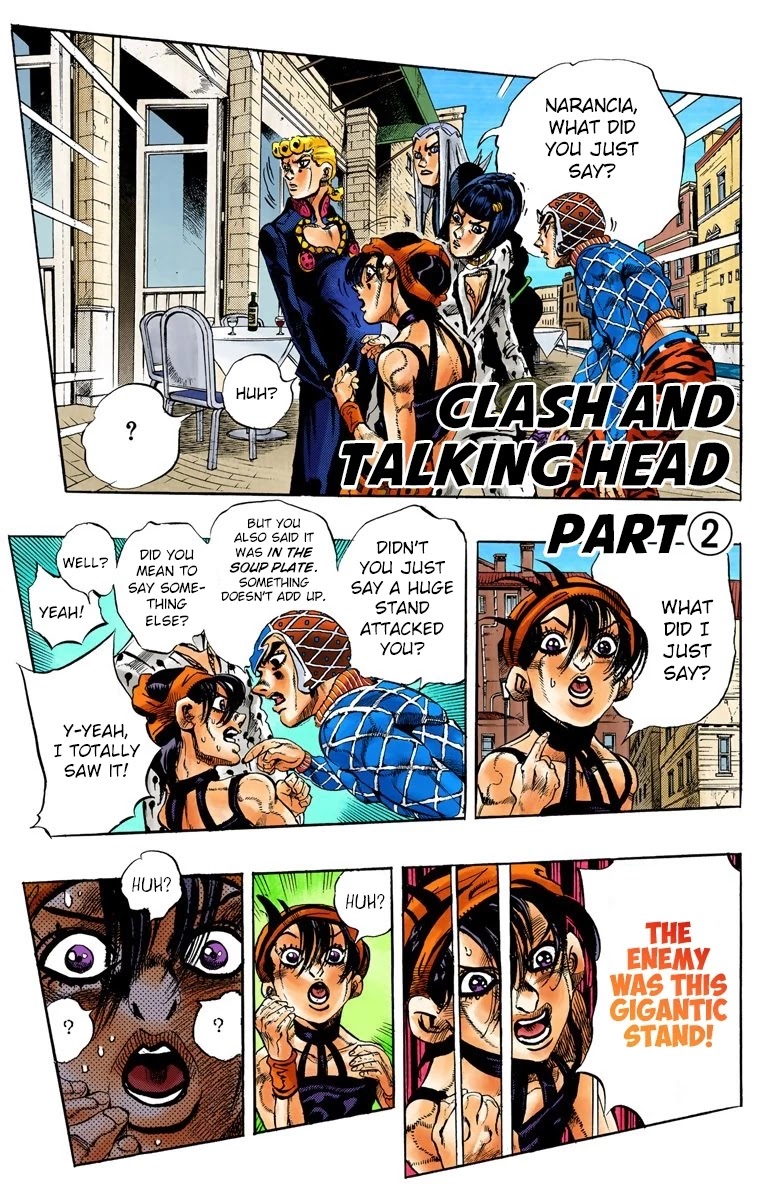 JoJo's Bizarre Adventure Part 5 - Vento Aureo (Official Colored) chapter 87 page 2