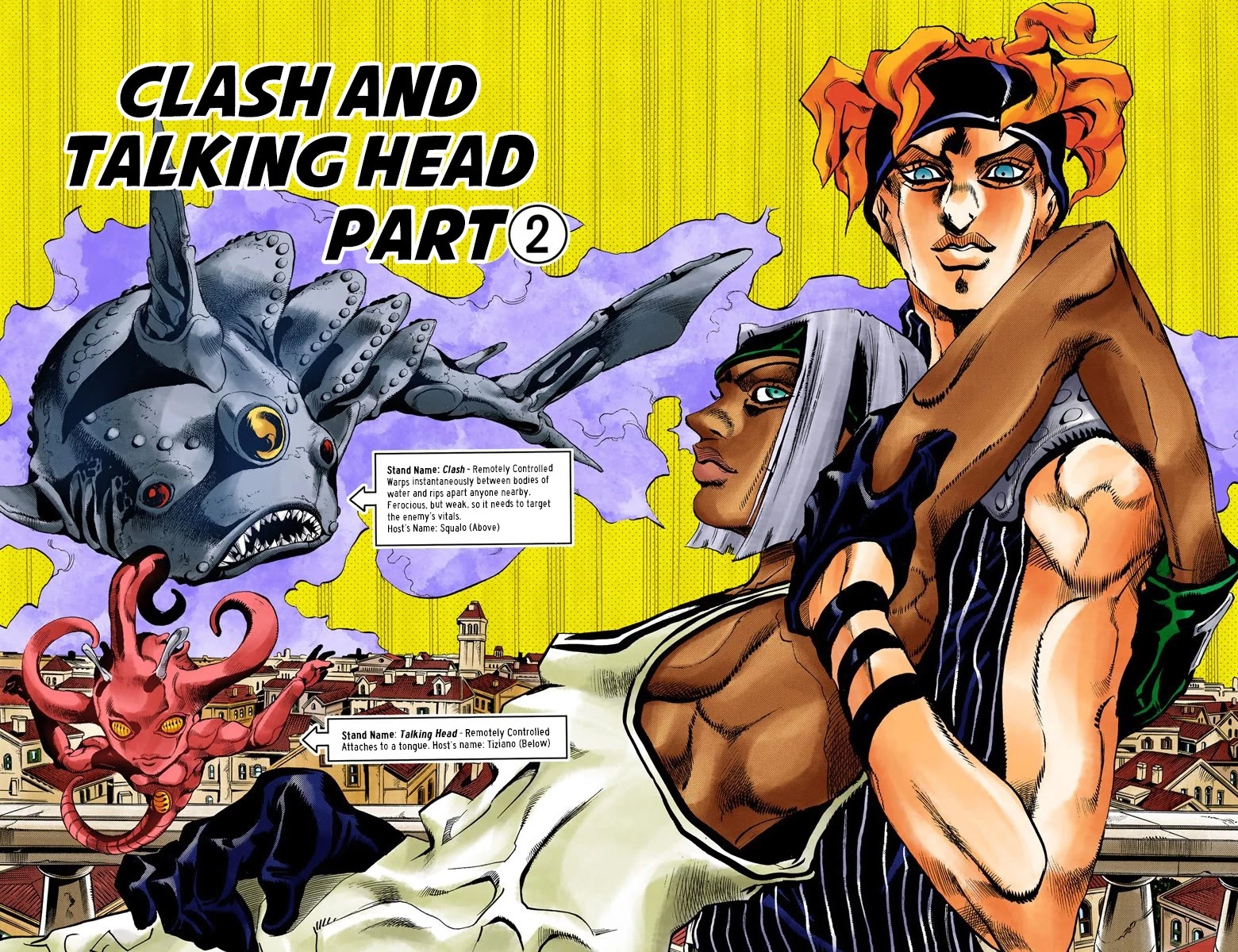 JoJo's Bizarre Adventure Part 5 - Vento Aureo (Official Colored) chapter 87 page 3