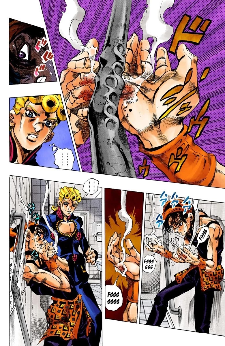 JoJo's Bizarre Adventure Part 5 - Vento Aureo (Official Colored) chapter 88 page 16