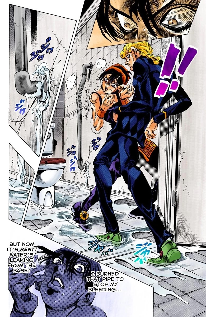 JoJo's Bizarre Adventure Part 5 - Vento Aureo (Official Colored) chapter 88 page 18