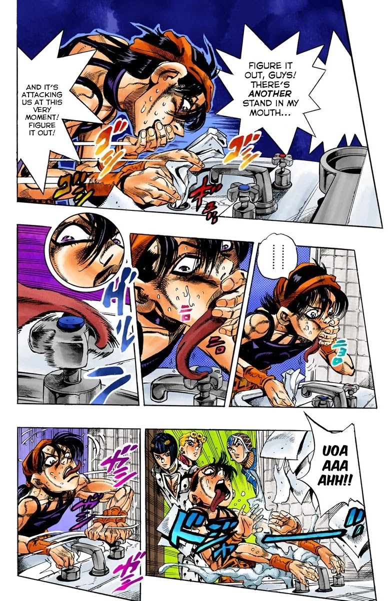 JoJo's Bizarre Adventure Part 5 - Vento Aureo (Official Colored) chapter 88 page 5