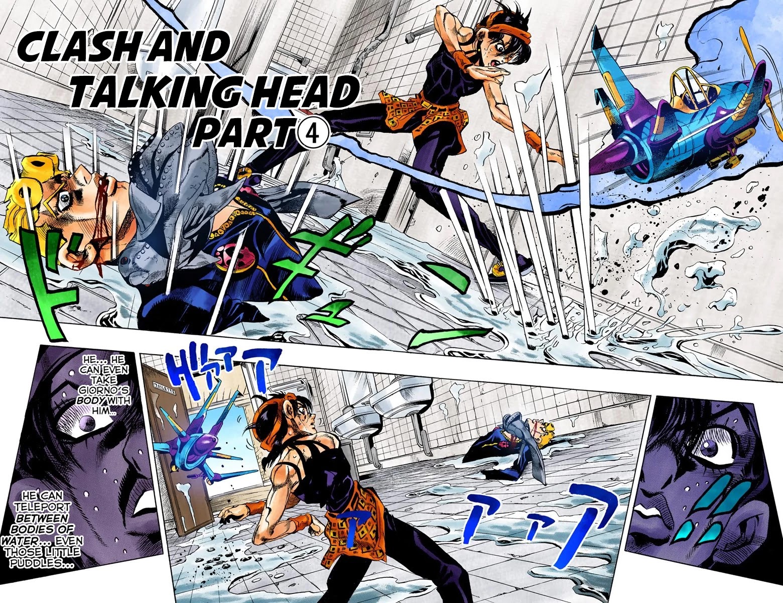 JoJo's Bizarre Adventure Part 5 - Vento Aureo (Official Colored) chapter 89 page 3