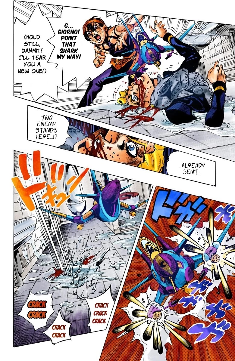 JoJo's Bizarre Adventure Part 5 - Vento Aureo (Official Colored) chapter 89 page 6