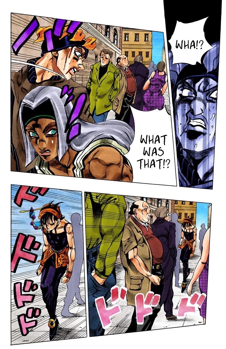 JoJo's Bizarre Adventure Part 5 - Vento Aureo (Official Colored) chapter 91 page 12