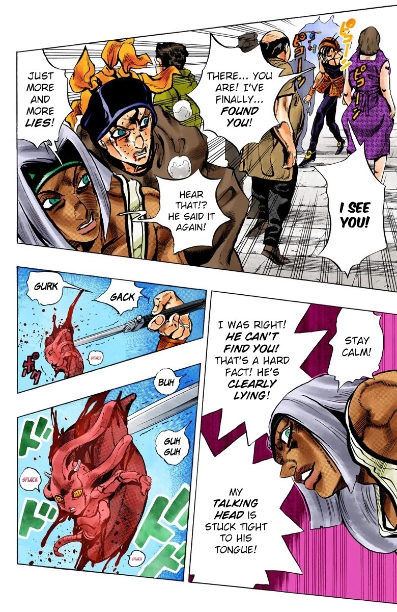 JoJo's Bizarre Adventure Part 5 - Vento Aureo (Official Colored) chapter 91 page 14