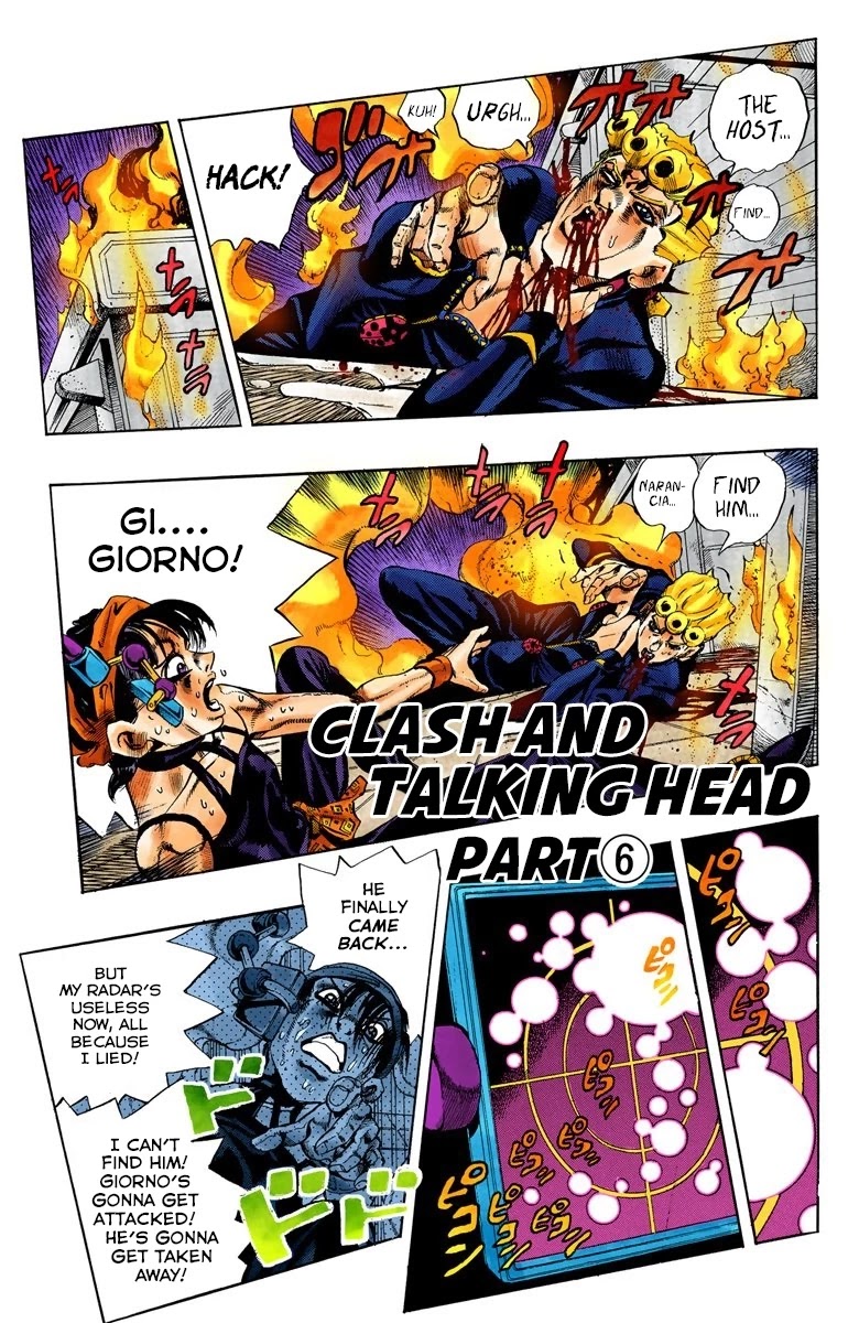 JoJo's Bizarre Adventure Part 5 - Vento Aureo (Official Colored) chapter 91 page 2