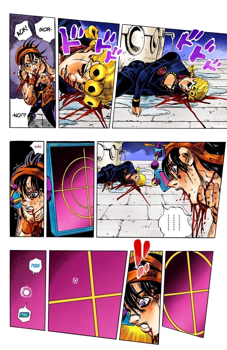 JoJo's Bizarre Adventure Part 5 - Vento Aureo (Official Colored) chapter 92 page 14