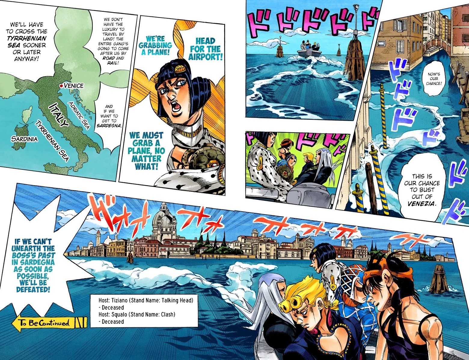 JoJo's Bizarre Adventure Part 5 - Vento Aureo (Official Colored) chapter 92 page 16