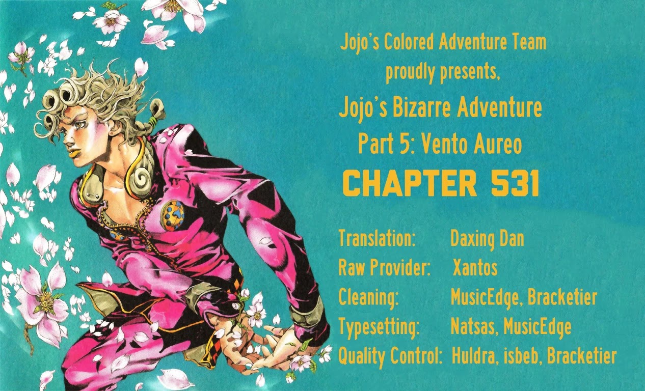 JoJo's Bizarre Adventure Part 5 - Vento Aureo (Official Colored) chapter 92 page 17