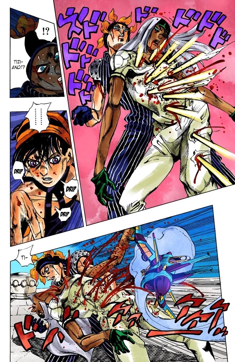 JoJo's Bizarre Adventure Part 5 - Vento Aureo (Official Colored) chapter 92 page 5