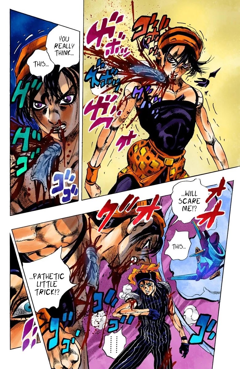 JoJo's Bizarre Adventure Part 5 - Vento Aureo (Official Colored) chapter 92 page 9