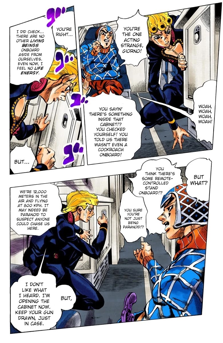 JoJo's Bizarre Adventure Part 5 - Vento Aureo (Official Colored) chapter 94 page 13