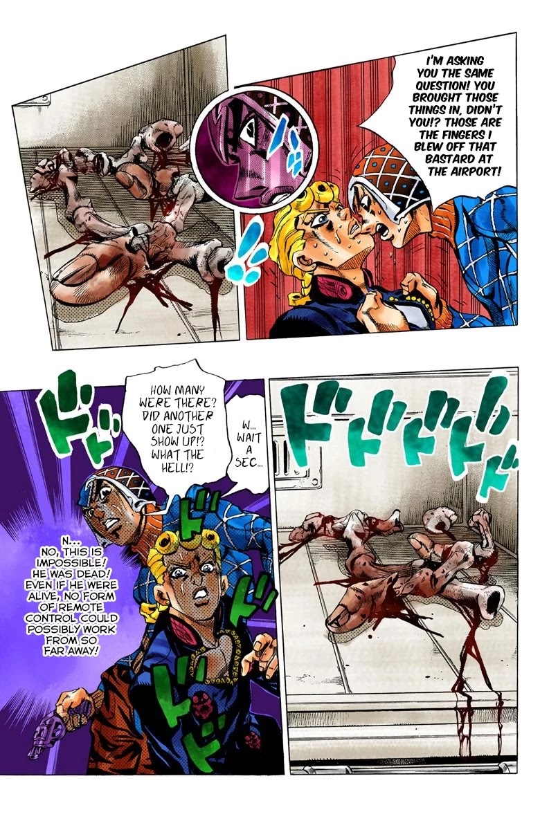 JoJo's Bizarre Adventure Part 5 - Vento Aureo (Official Colored) chapter 94 page 18