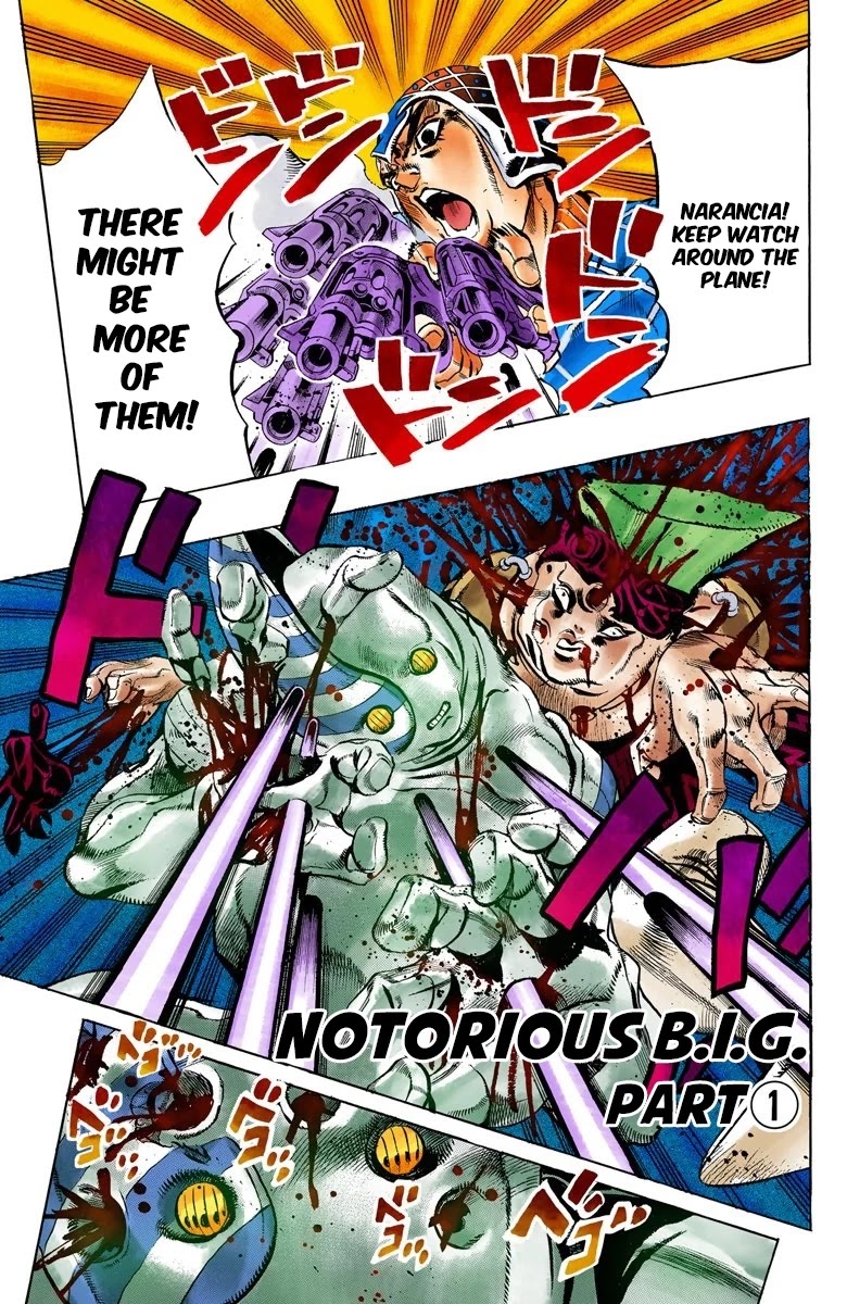 JoJo's Bizarre Adventure Part 5 - Vento Aureo (Official Colored) chapter 94 page 2
