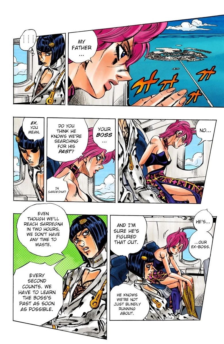 JoJo's Bizarre Adventure Part 5 - Vento Aureo (Official Colored) chapter 94 page 9