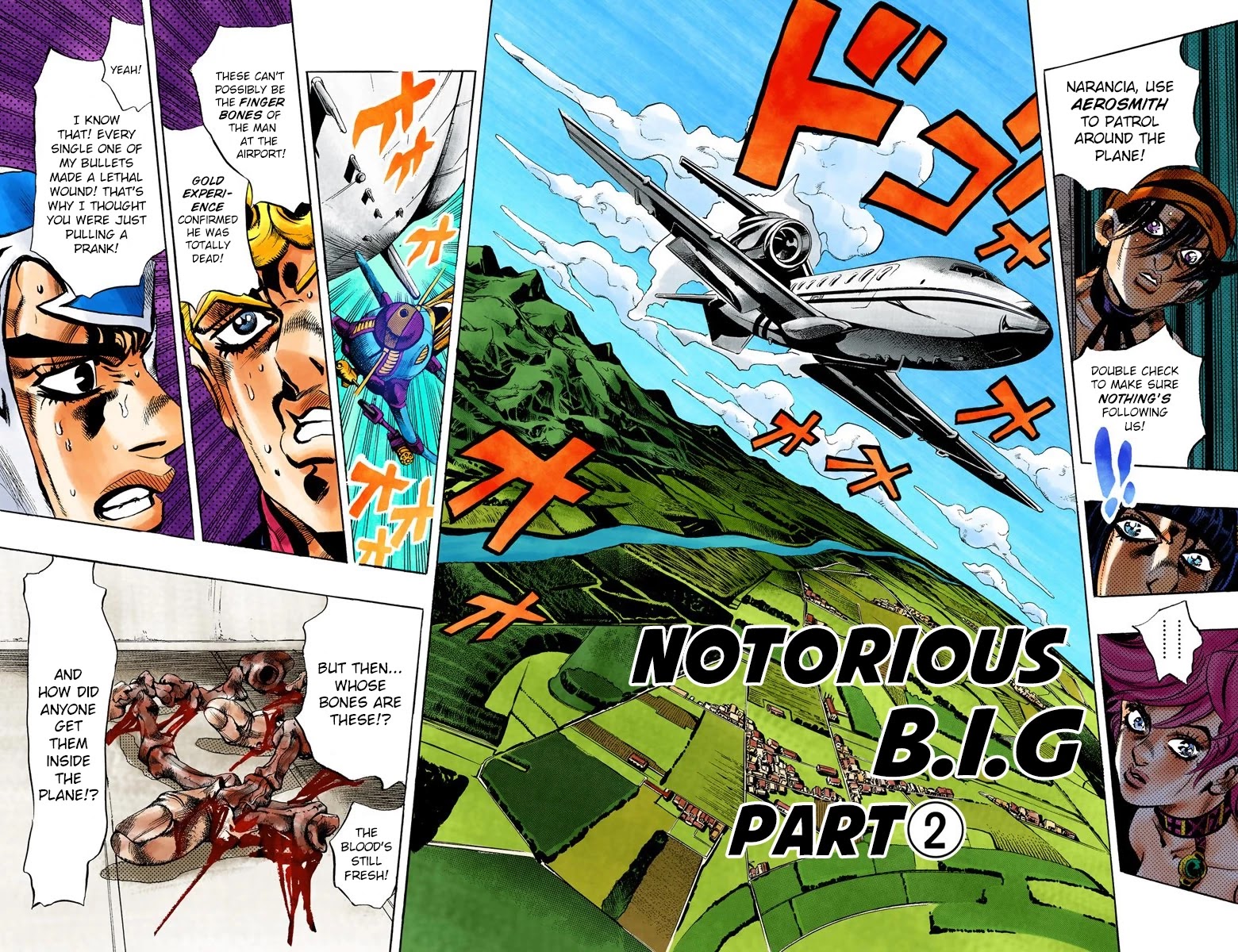 JoJo's Bizarre Adventure Part 5 - Vento Aureo (Official Colored) chapter 95 page 3