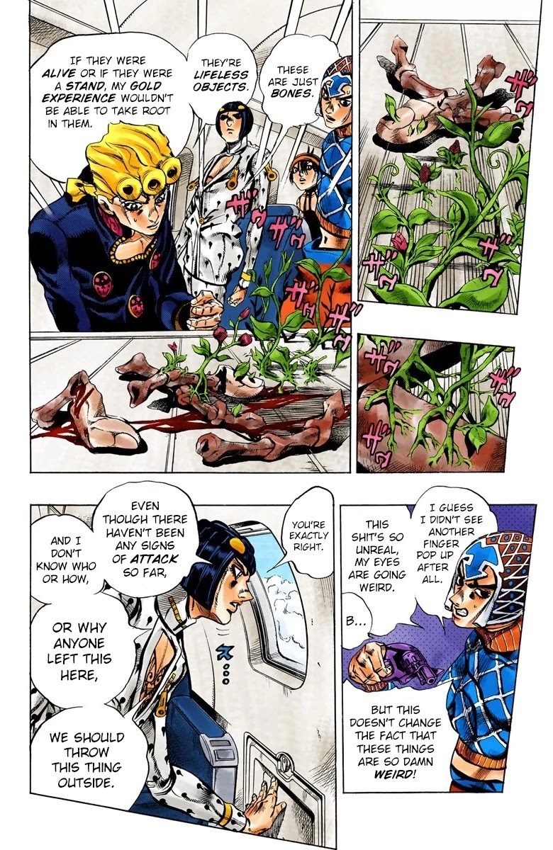 JoJo's Bizarre Adventure Part 5 - Vento Aureo (Official Colored) chapter 95 page 6