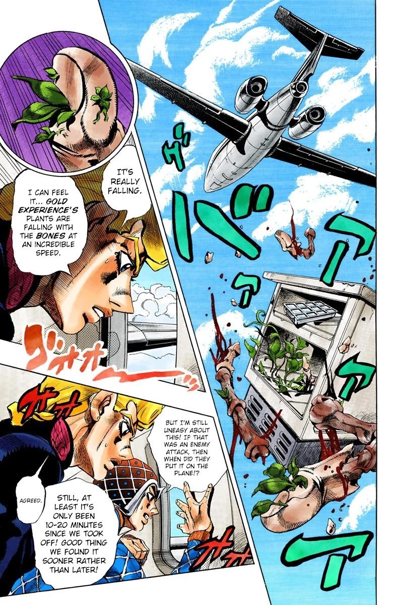 JoJo's Bizarre Adventure Part 5 - Vento Aureo (Official Colored) chapter 95 page 9