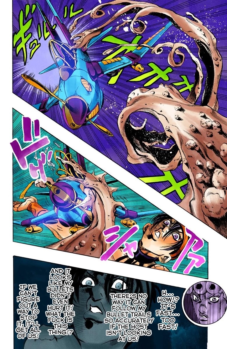 JoJo's Bizarre Adventure Part 5 - Vento Aureo (Official Colored) chapter 96 page 11