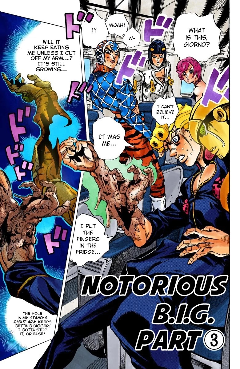 JoJo's Bizarre Adventure Part 5 - Vento Aureo (Official Colored) chapter 96 page 2