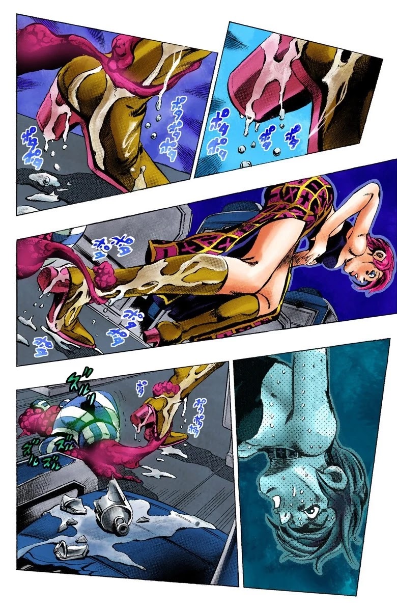 JoJo's Bizarre Adventure Part 5 - Vento Aureo (Official Colored) chapter 98 page 12