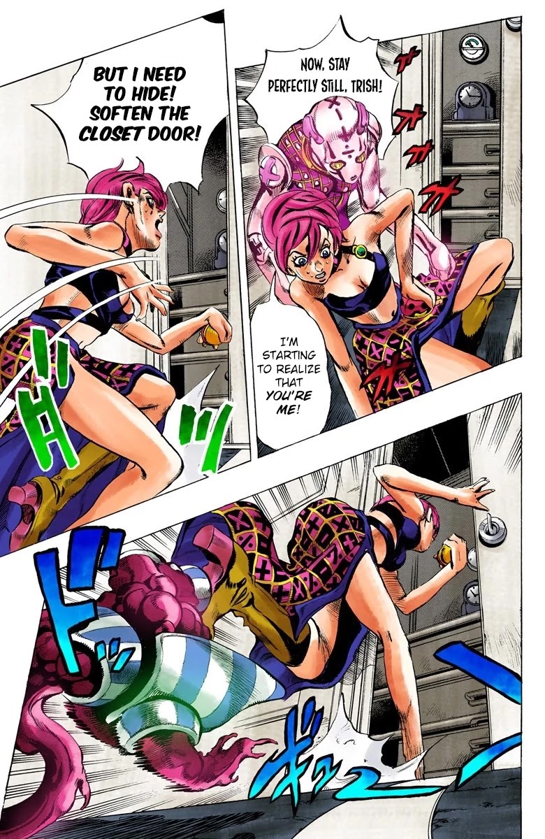 JoJo's Bizarre Adventure Part 5 - Vento Aureo (Official Colored) chapter 99 page 10