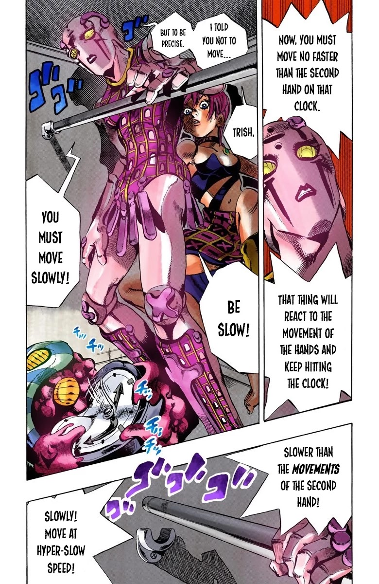 JoJo's Bizarre Adventure Part 5 - Vento Aureo (Official Colored) chapter 99 page 16