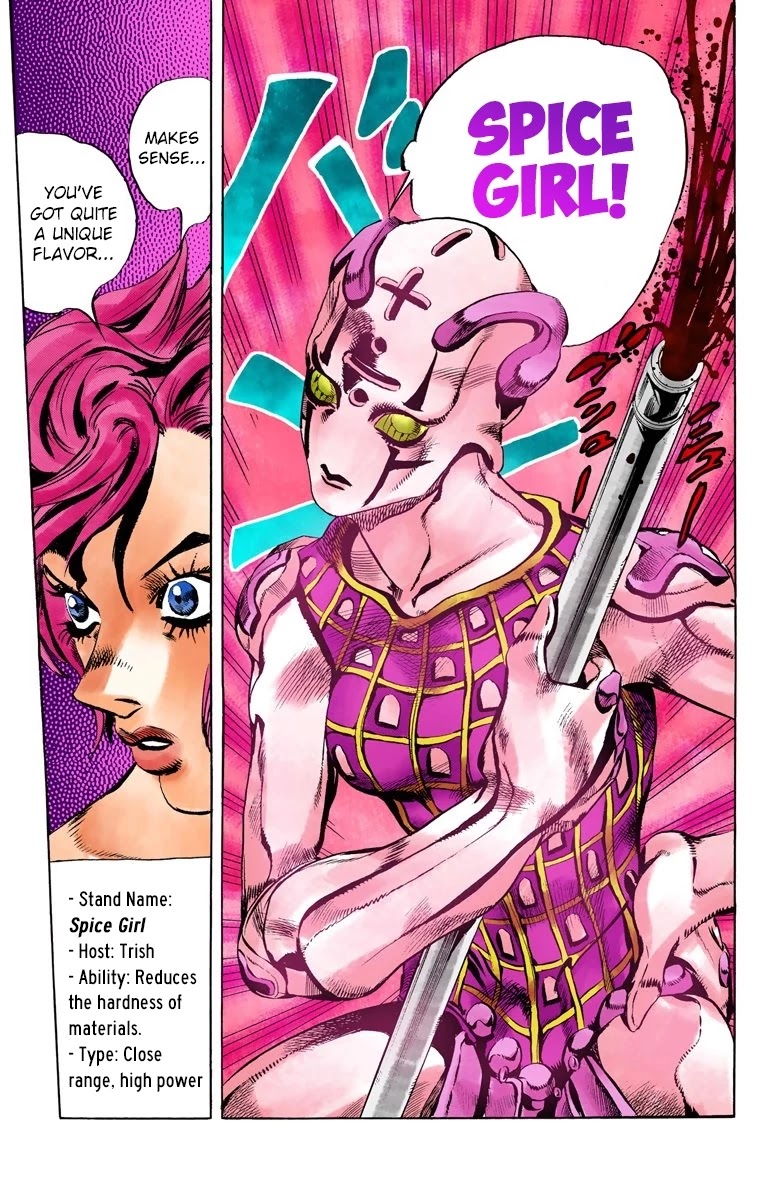 JoJo's Bizarre Adventure Part 5 - Vento Aureo (Official Colored) chapter 99 page 19