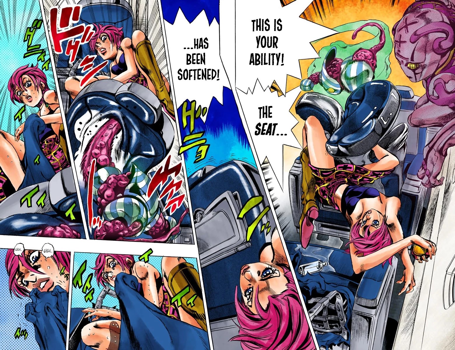 JoJo's Bizarre Adventure Part 5 - Vento Aureo (Official Colored) chapter 99 page 6