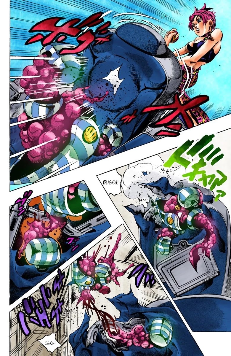 JoJo's Bizarre Adventure Part 5 - Vento Aureo (Official Colored) chapter 99 page 7