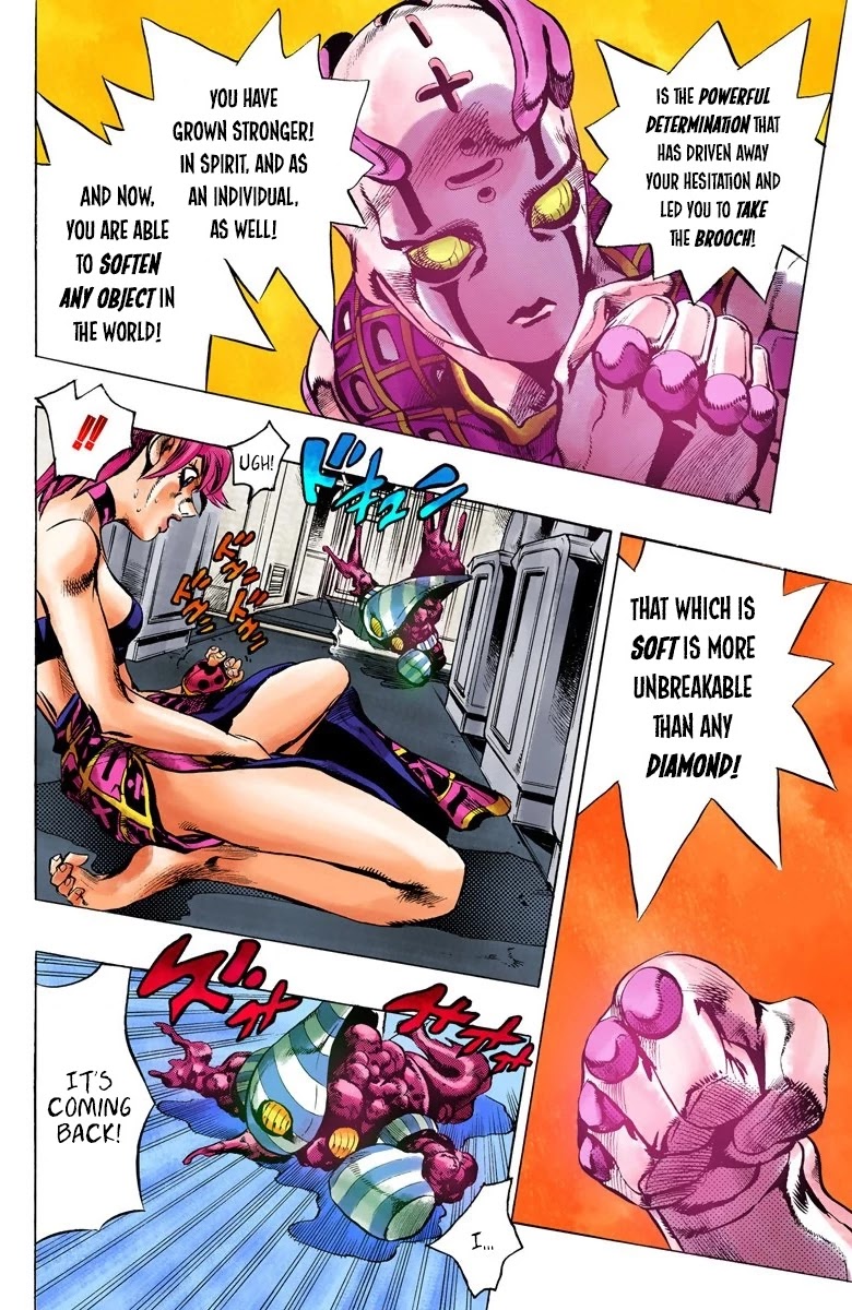 JoJo's Bizarre Adventure Part 5 - Vento Aureo (Official Colored) chapter 99 page 9