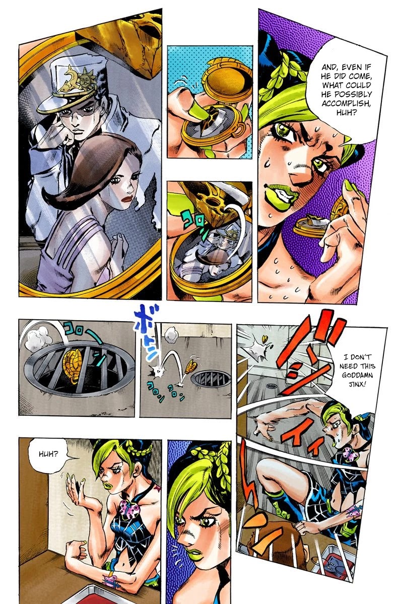 JoJo's Bizarre Adventure Part 6 - Stone Ocean (Official Colored) chapter 1 page 19