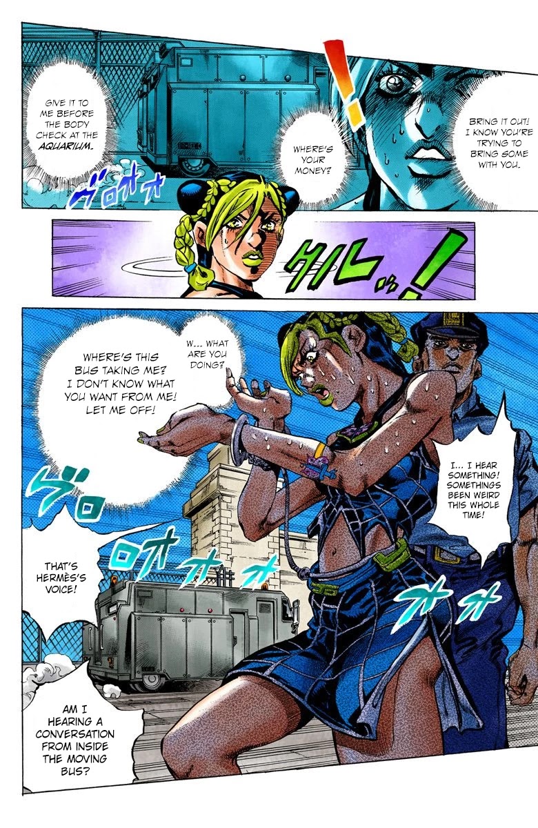 JoJo's Bizarre Adventure Part 6 - Stone Ocean (Official Colored) chapter 1 page 31
