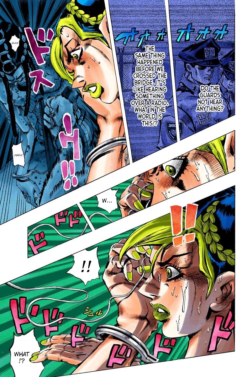 JoJo's Bizarre Adventure Part 6 - Stone Ocean (Official Colored) chapter 1 page 32