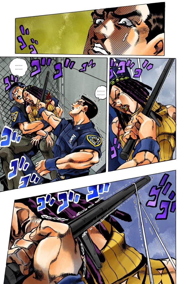 JoJo's Bizarre Adventure Part 6 - Stone Ocean (Official Colored) chapter 1 page 42