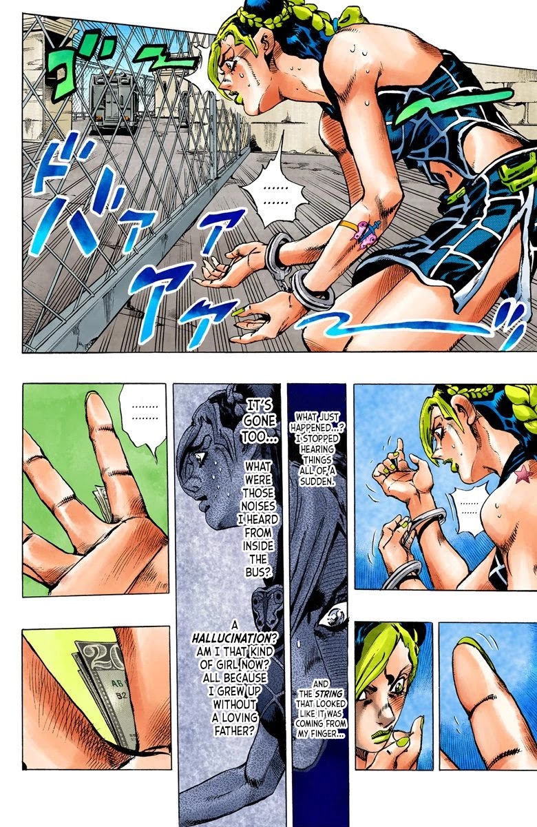 JoJo's Bizarre Adventure Part 6 - Stone Ocean (Official Colored) chapter 1 page 44