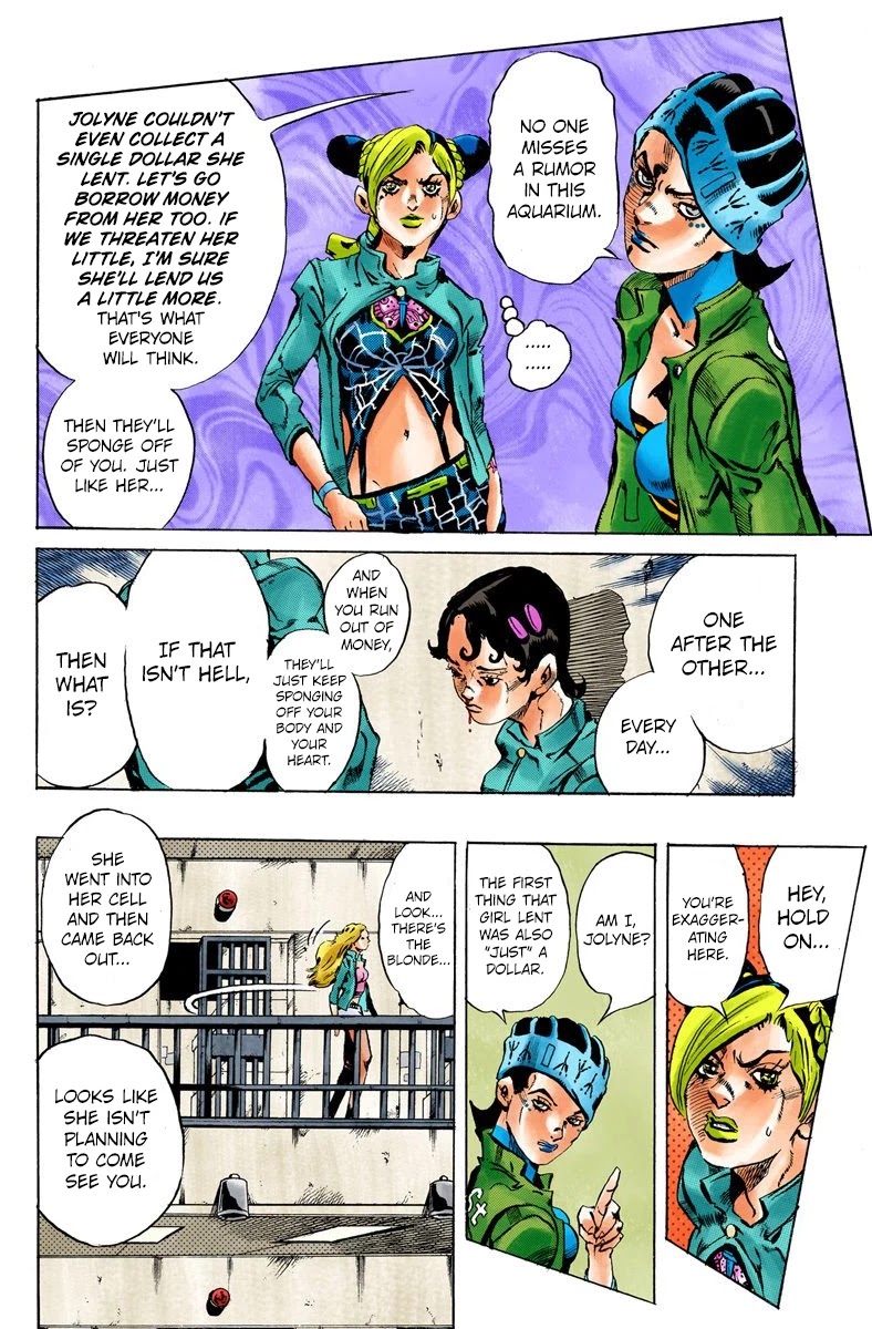 JoJo's Bizarre Adventure Part 6 - Stone Ocean (Official Colored) chapter 10 page 10
