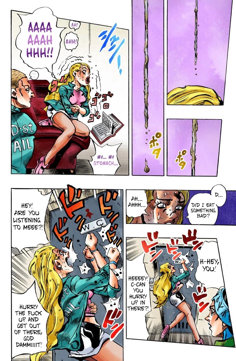 JoJo's Bizarre Adventure Part 6 - Stone Ocean (Official Colored) chapter 10 page 16
