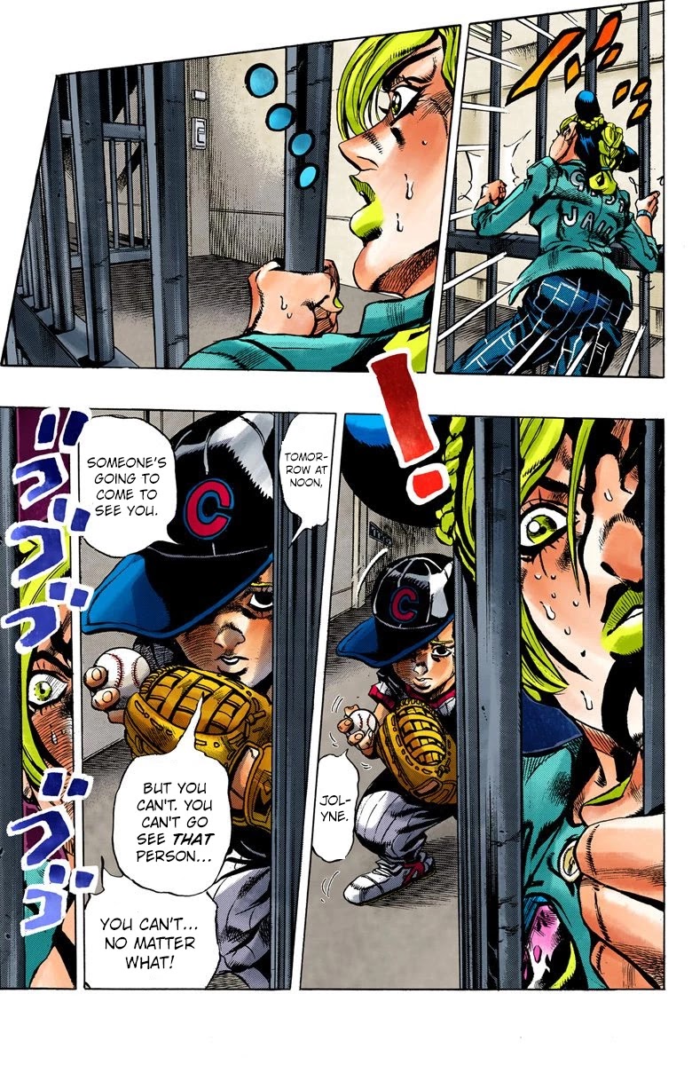 JoJo's Bizarre Adventure Part 6 - Stone Ocean (Official Colored) chapter 10 page 21