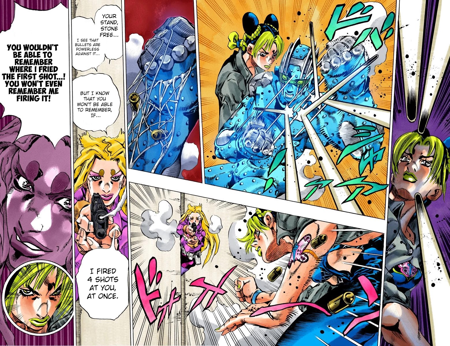 JoJo's Bizarre Adventure Part 6 - Stone Ocean (Official Colored) chapter 100 page 10