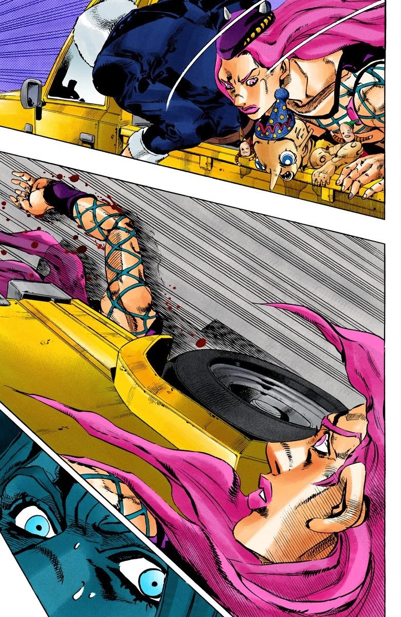 JoJo's Bizarre Adventure Part 6 - Stone Ocean (Official Colored) chapter 105 page 17