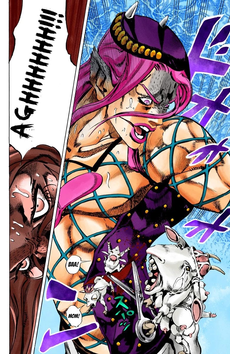 JoJo's Bizarre Adventure Part 6 - Stone Ocean (Official Colored) chapter 108 page 11