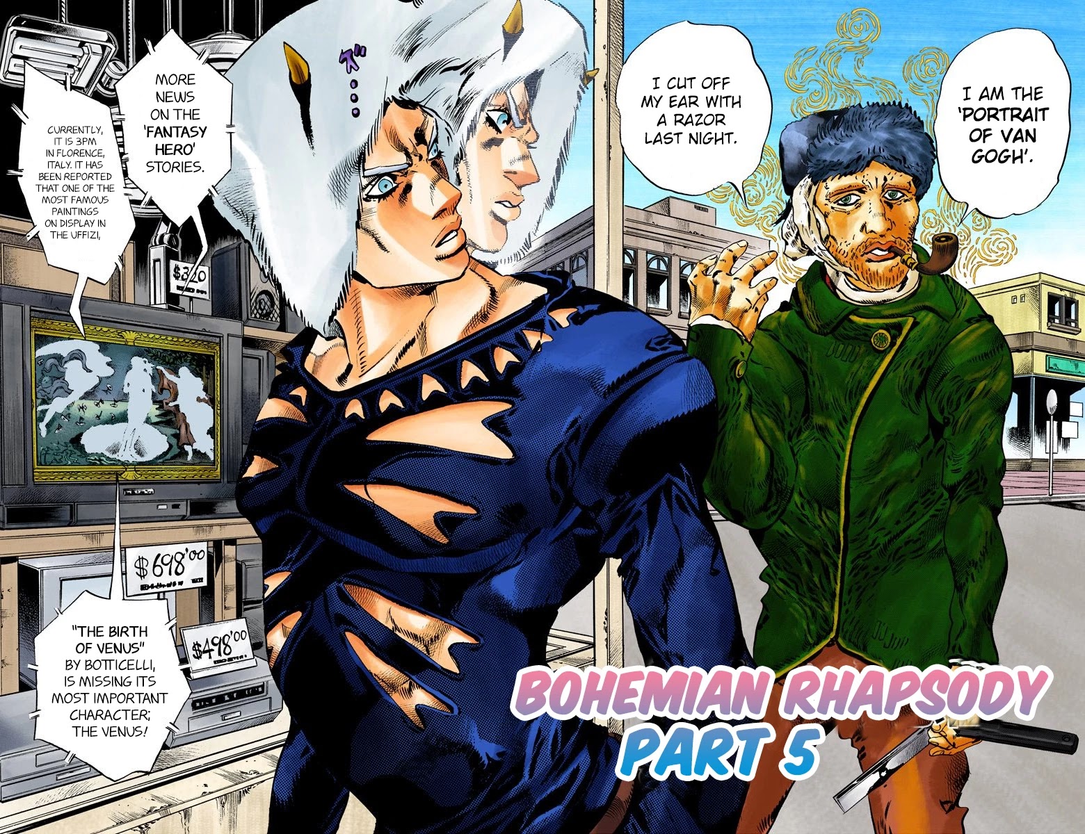 JoJo's Bizarre Adventure Part 6 - Stone Ocean (Official Colored) chapter 108 page 2