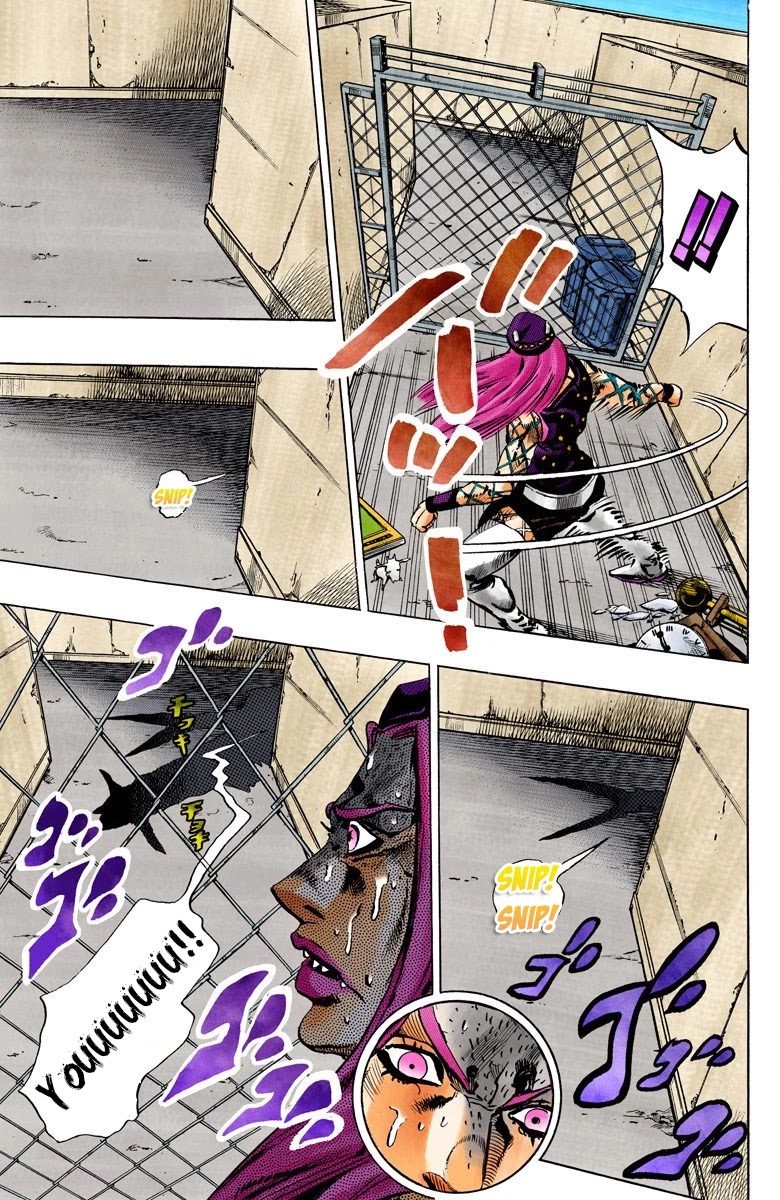 JoJo's Bizarre Adventure Part 6 - Stone Ocean (Official Colored) chapter 108 page 8
