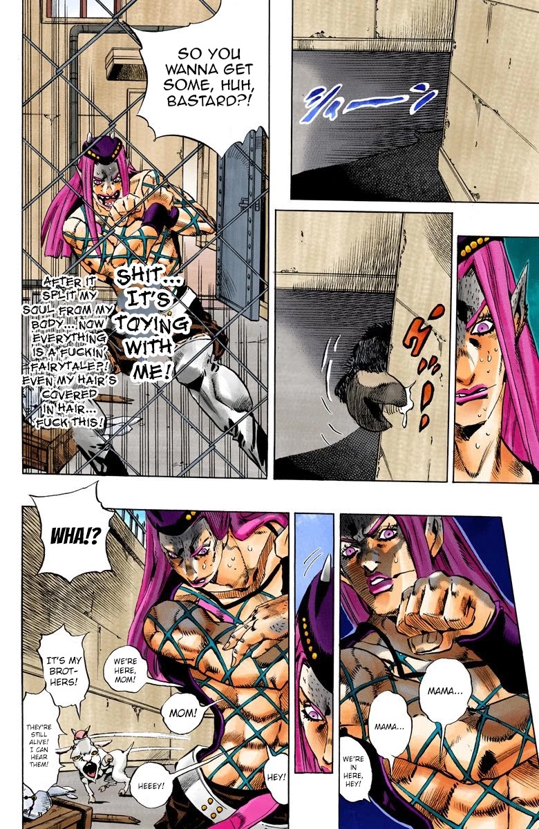 JoJo's Bizarre Adventure Part 6 - Stone Ocean (Official Colored) chapter 108 page 9