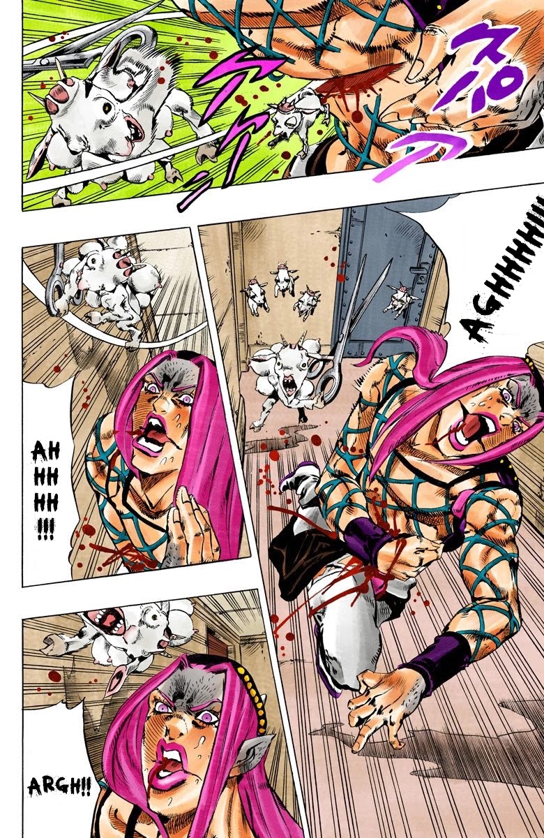 JoJo's Bizarre Adventure Part 6 - Stone Ocean (Official Colored) chapter 109 page 10