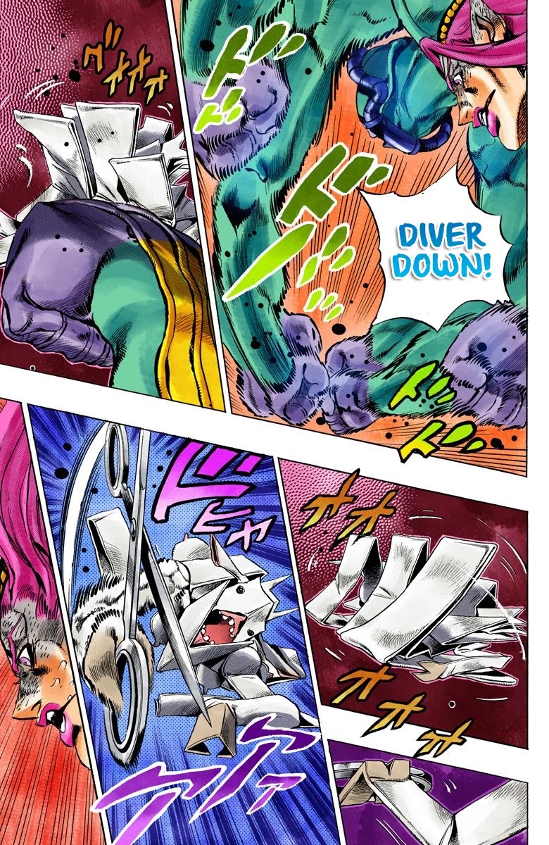 JoJo's Bizarre Adventure Part 6 - Stone Ocean (Official Colored) chapter 109 page 9