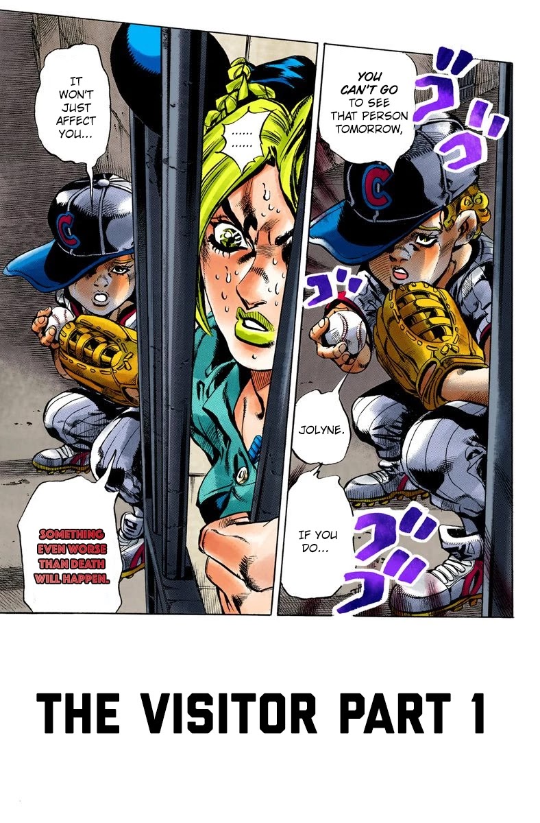JoJo's Bizarre Adventure Part 6 - Stone Ocean (Official Colored) chapter 11 page 1